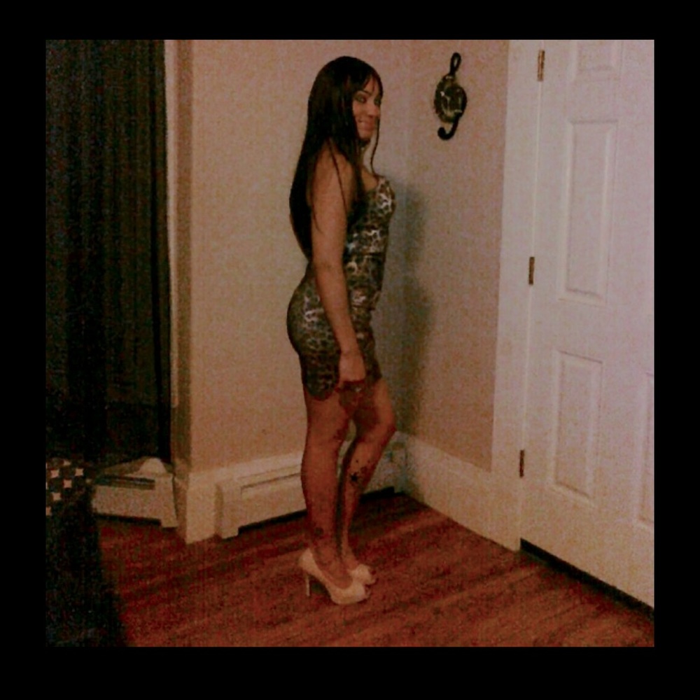 Leopard Tube Dress